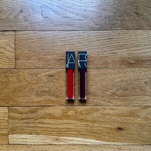 NARS Cosmetics velvet lip glide lip gloss, No. 54 and Toy